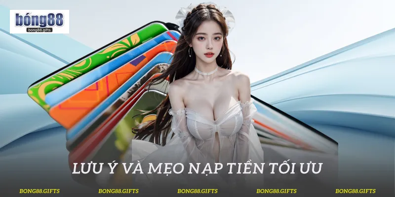 Lưu ý và mẹo nạp tiền tối ưu